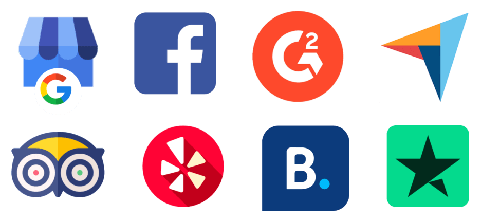 Spokk - Works with any public review platform (Google, Trustpilot, TripAdvisor, Capterra, etc.)