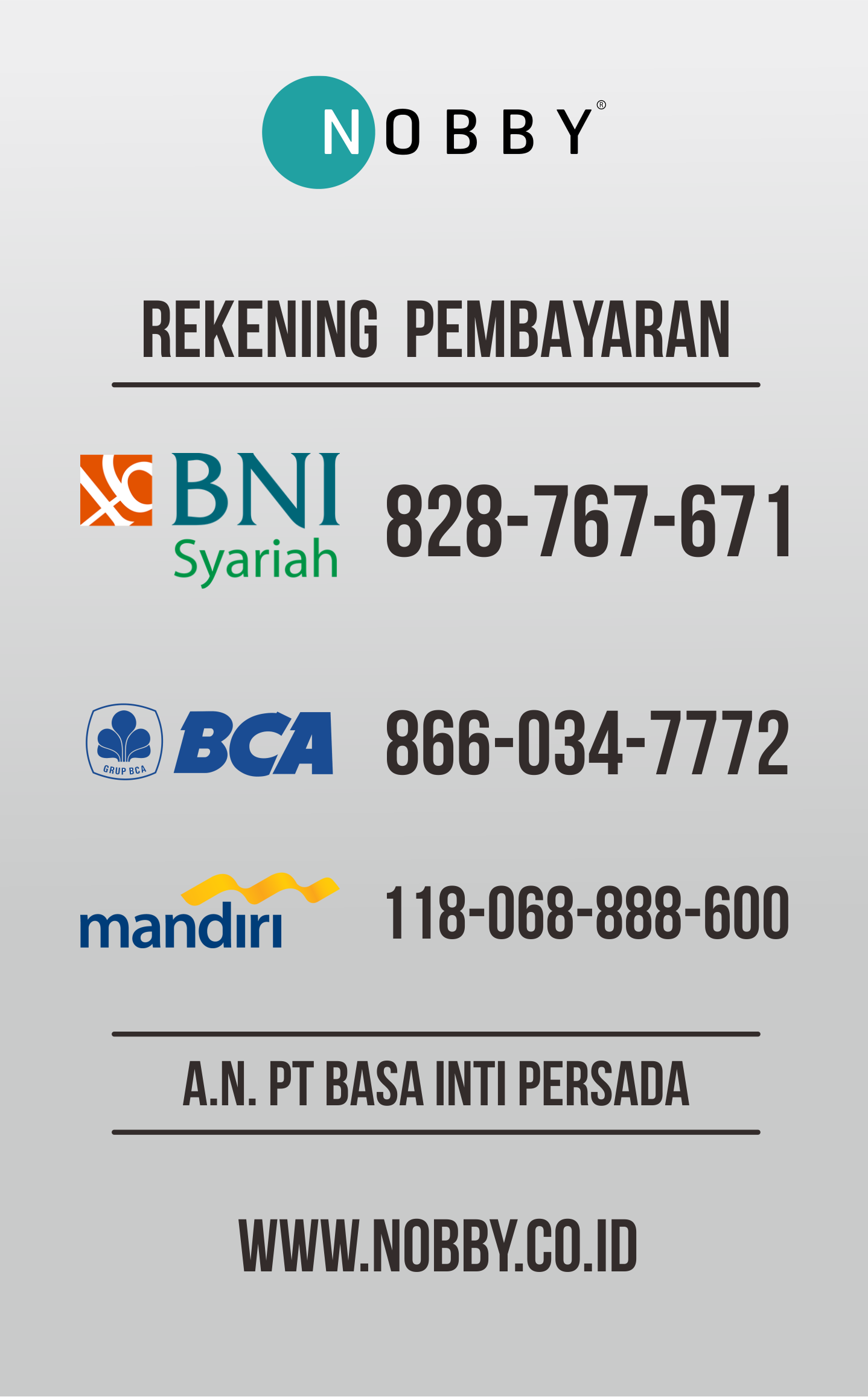 Rekening Pembayaran