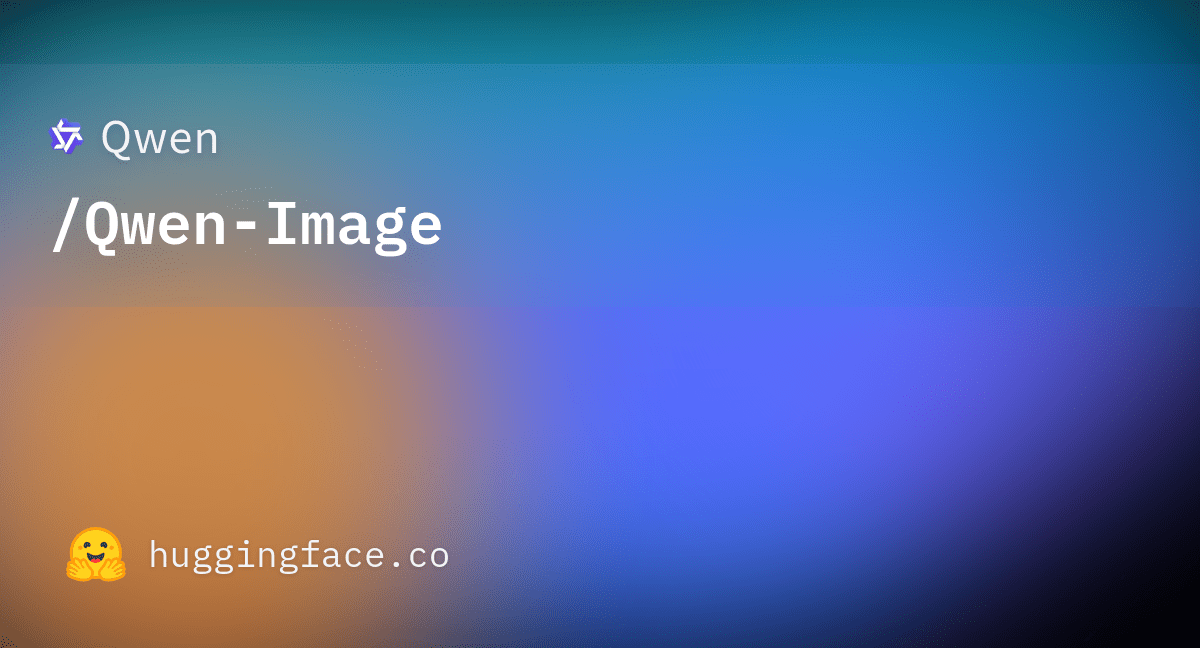 Qwen/Qwen-Image · Hugging Face