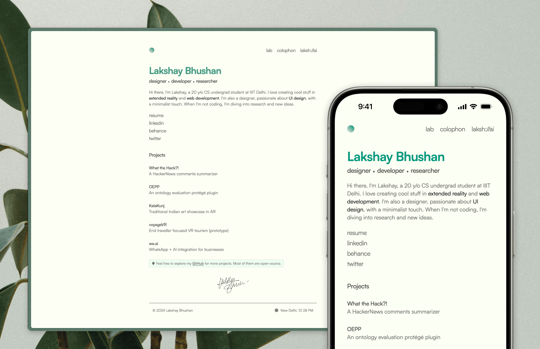Lakshay Bhushan