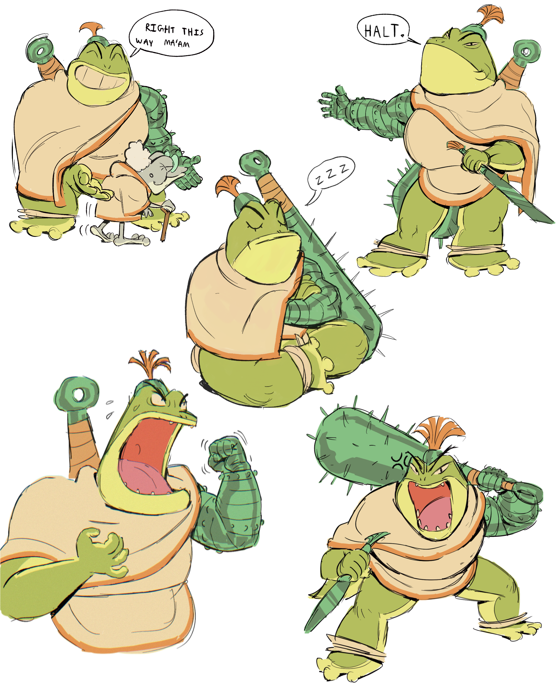 Frog Oasis Guardian - Wasteland Series
