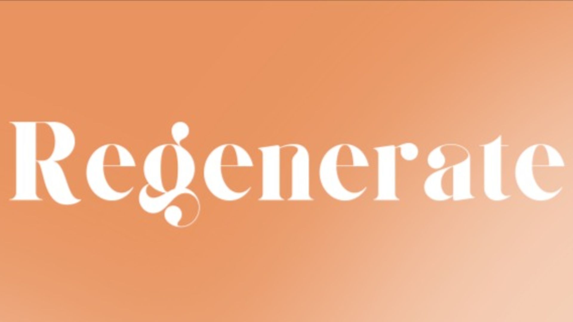 Regenerate cover photo