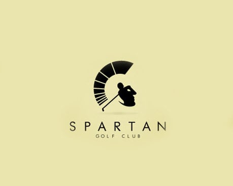 A logo design that finds a great way to integrate their name with golf.