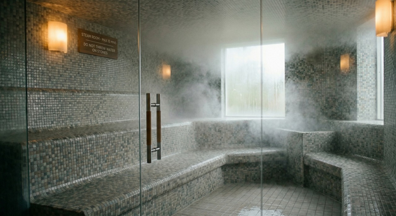 Commercial Steam Room – Turnkey Installation