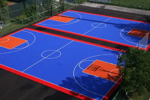 Basketball Court Marking – FIBA Layout