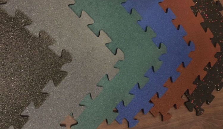 Rubber Gym Flooring – Fleck Series