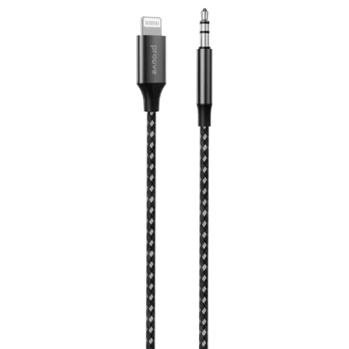 Fishe AUX Proove SoundMesh Lightning ne 3.5mm (1m)