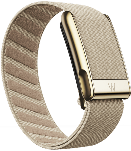WHOOP MG SuperKnit Luxe Band Gold