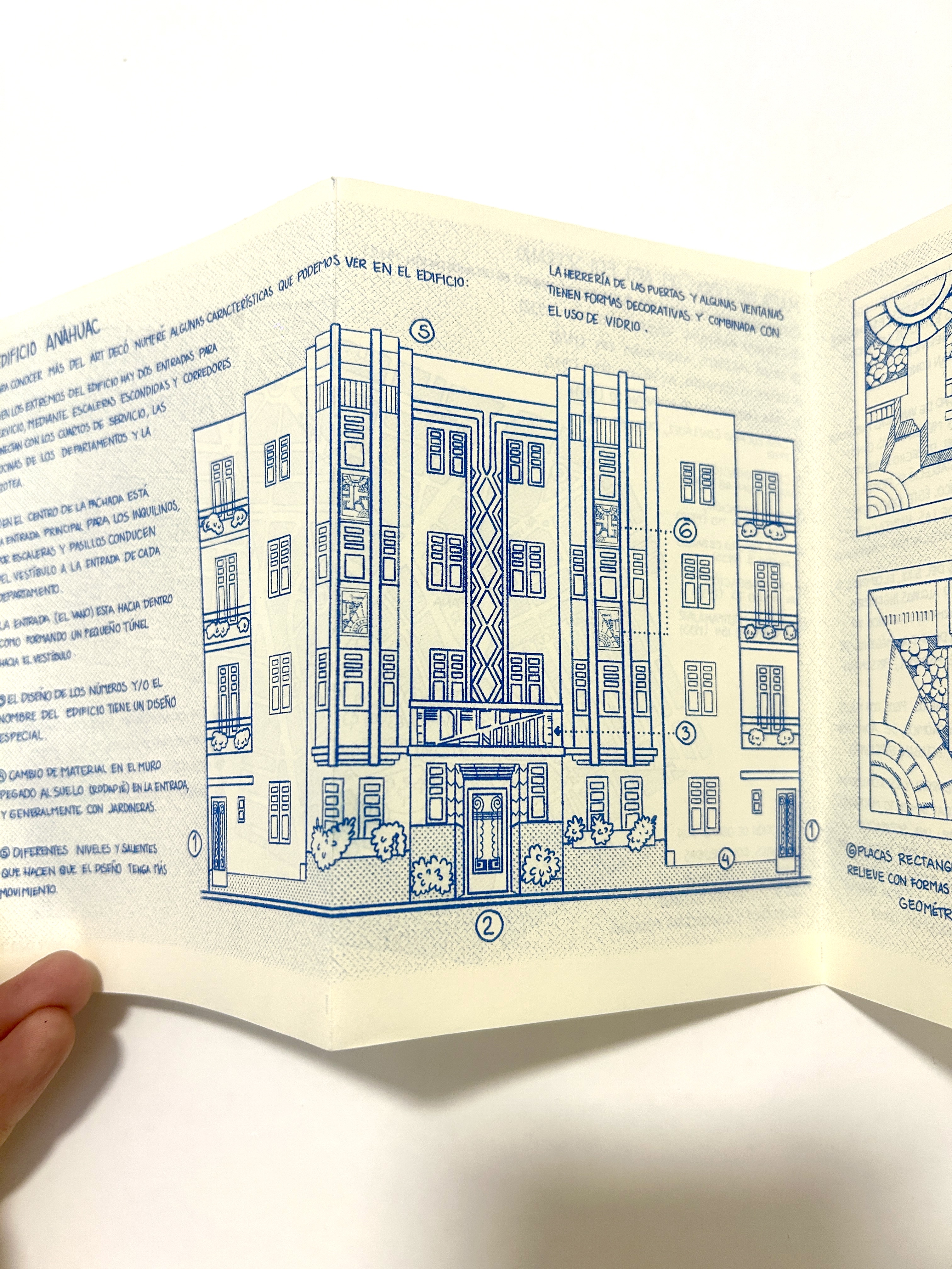 Fanzine "Edificio Anáhuac, Mini historia de la colonia Roma.” — vista 2
