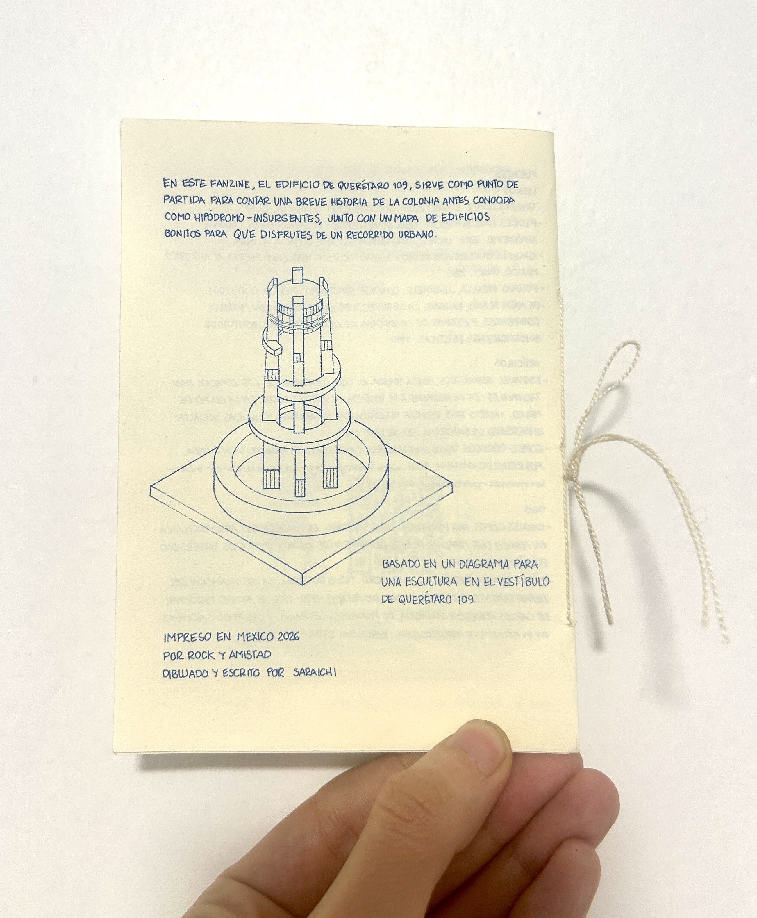 Fanzine "Edificio Anáhuac, Mini historia de la colonia Roma.” — vista 5