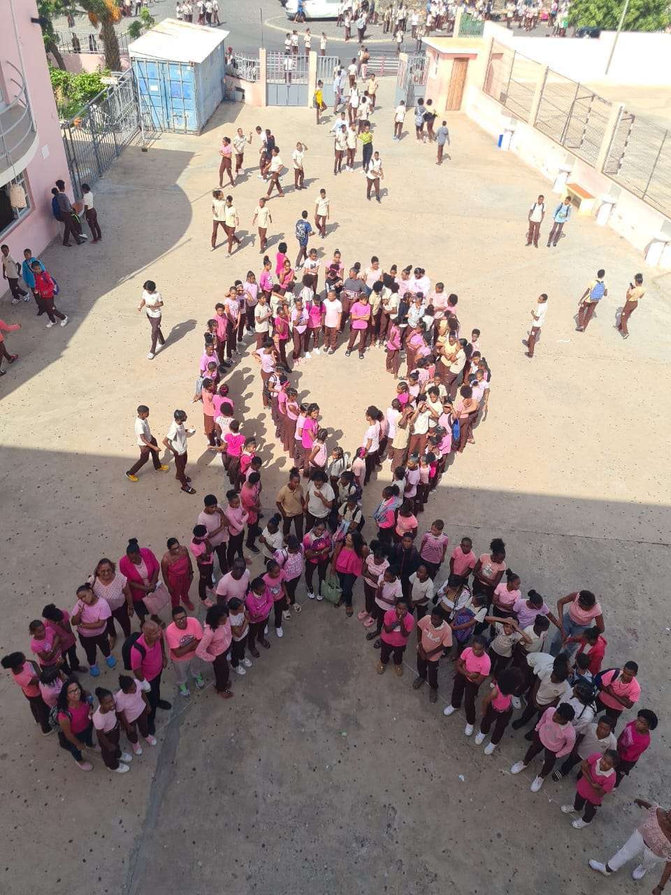 fotos de um evento na escola