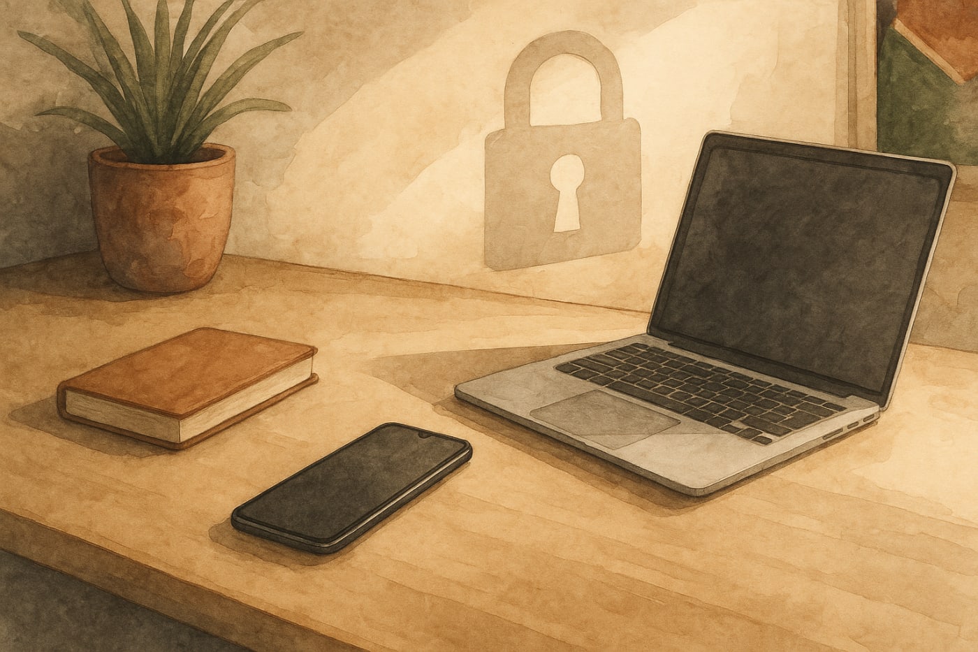 Digital estate planning cover illustration