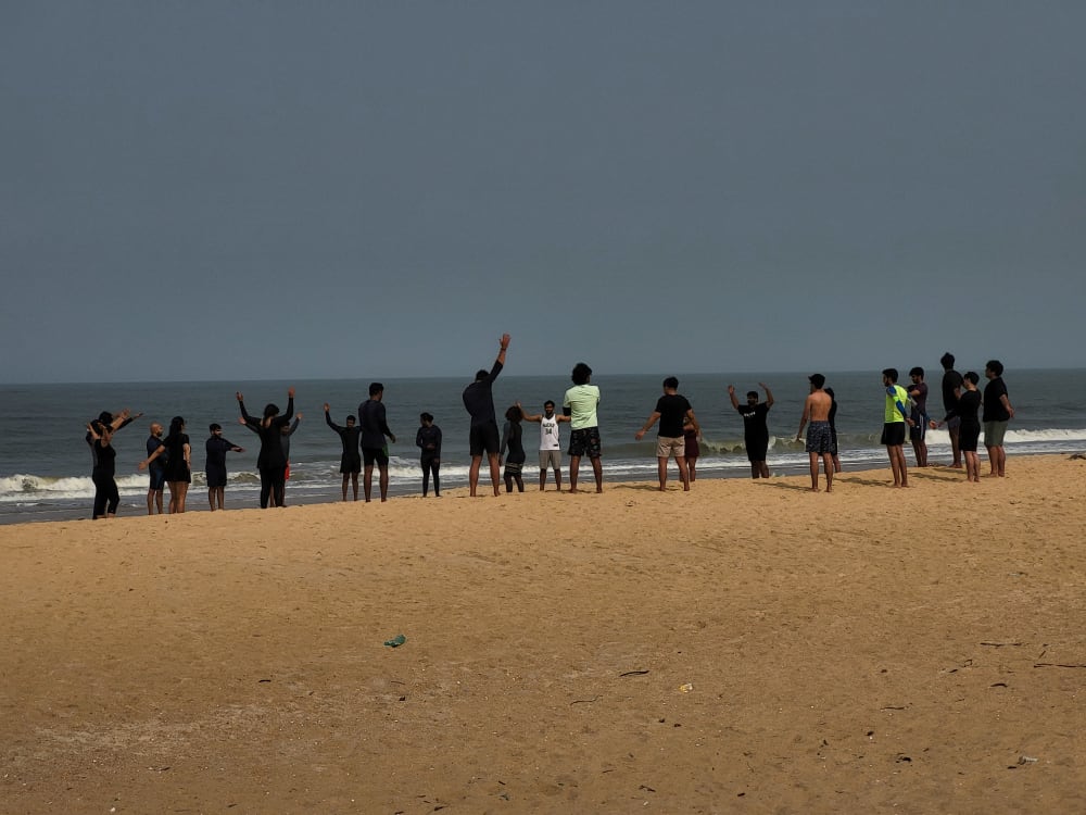 Beach Warm-ups