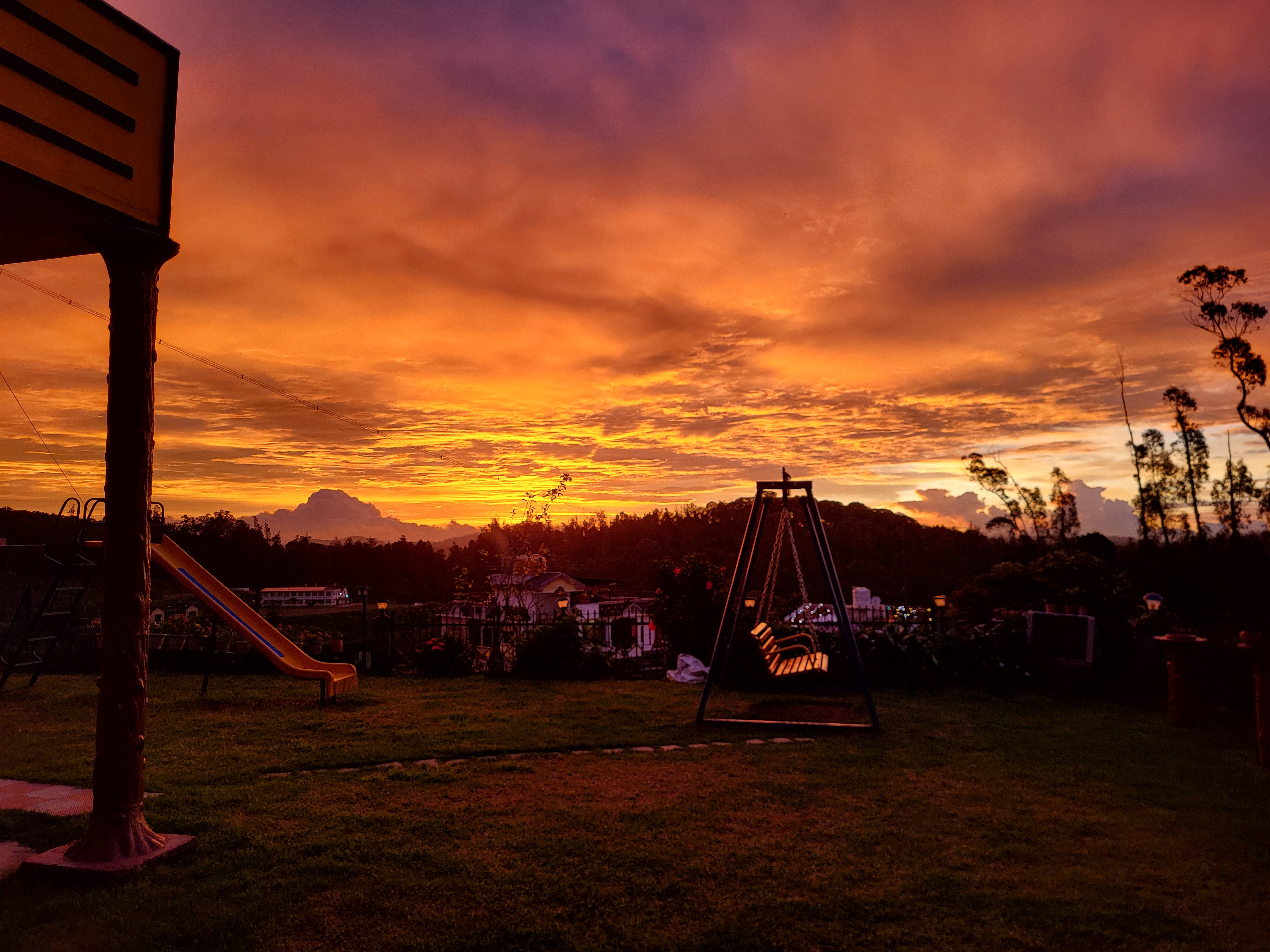 Fiery Sky