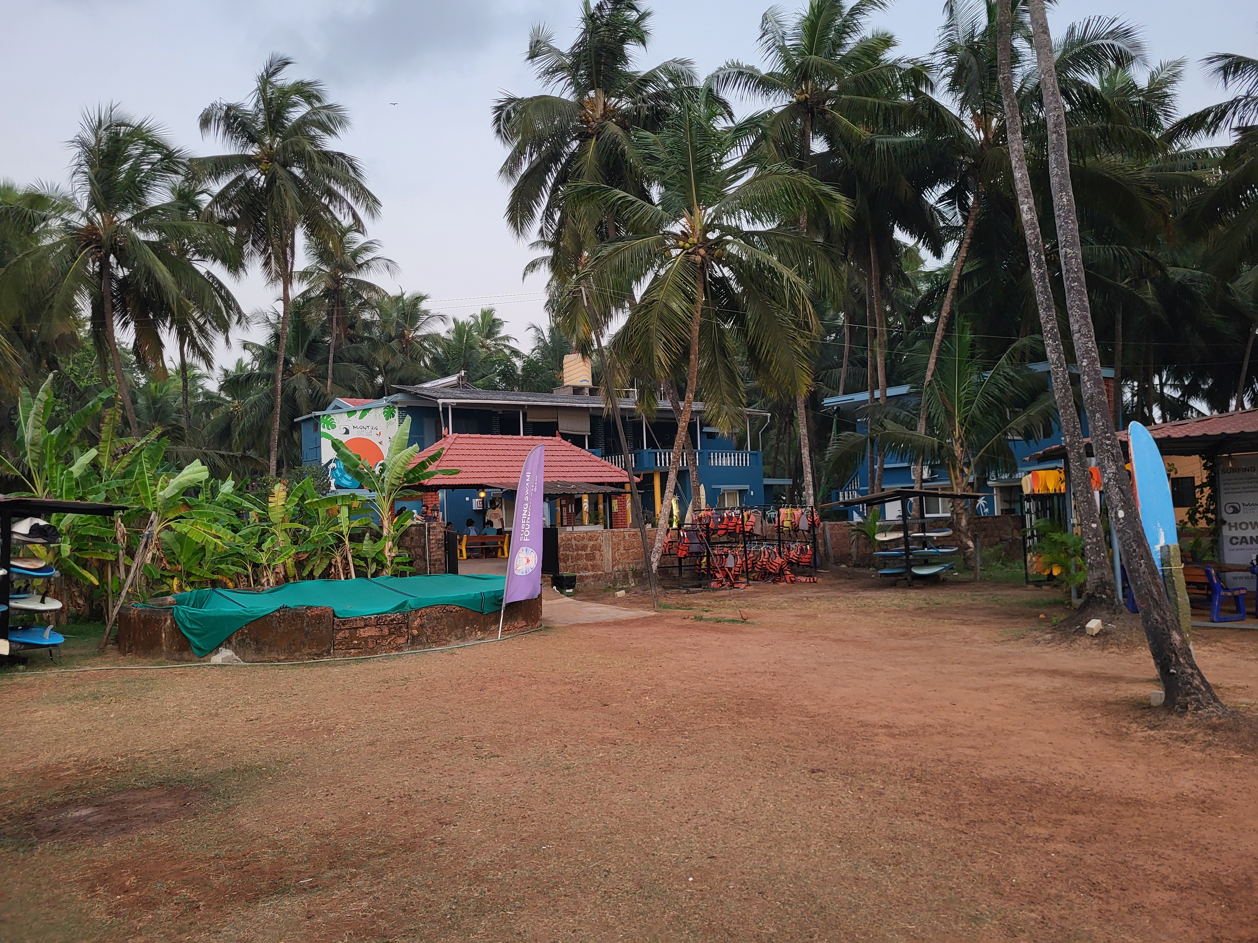 Surfing at Mulki