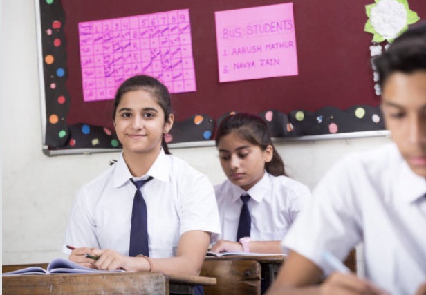 A tutor helping a student study