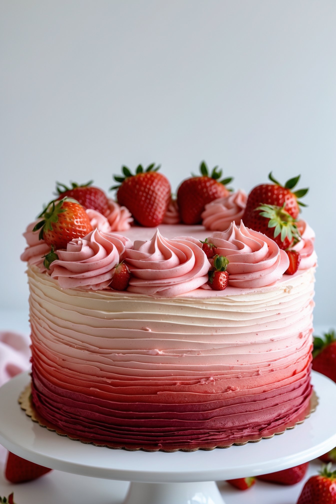 20+ Creative Strawberry Cake Decoration Ideas - CakeRe