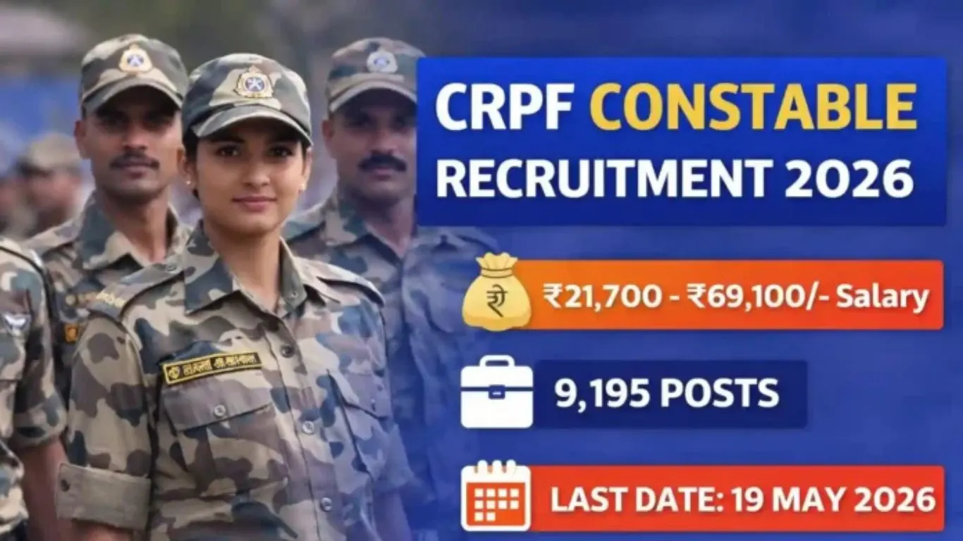 CRPF Recruitment 2026