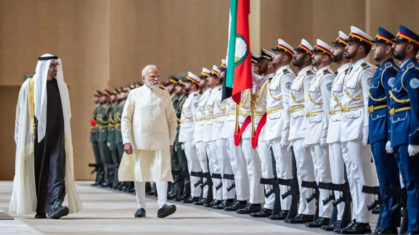PM Modi's Abu Dhabi Visit