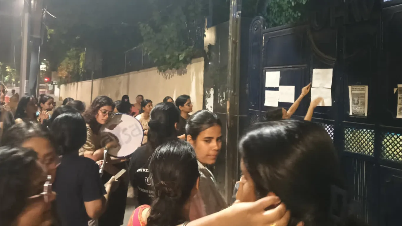 Delhi University Women's Hostel Protest