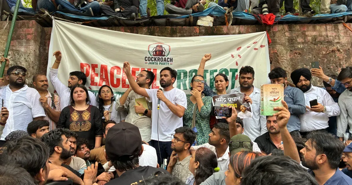 I Am a Cockroach": How India's Gen Z Protest Movement Stormed Delhi Over Exam Irregularities