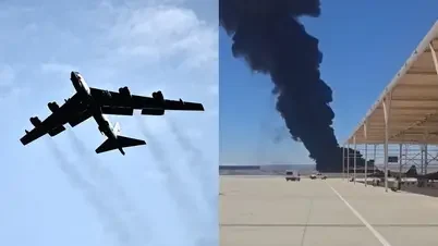 B-52 Stratofortress Crash at Edwards Air Force Base
