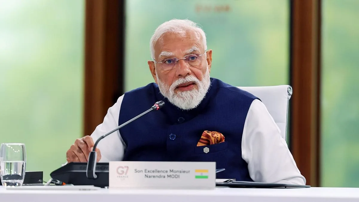 PM Modi at G7 in France: