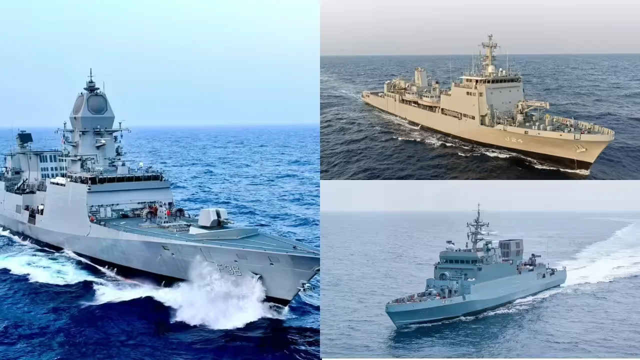 Modi Commissions INS Dunagiri, INS Sanshodhak, and INS Agray: India's Indigenous Naval Ships Just Changed the Game