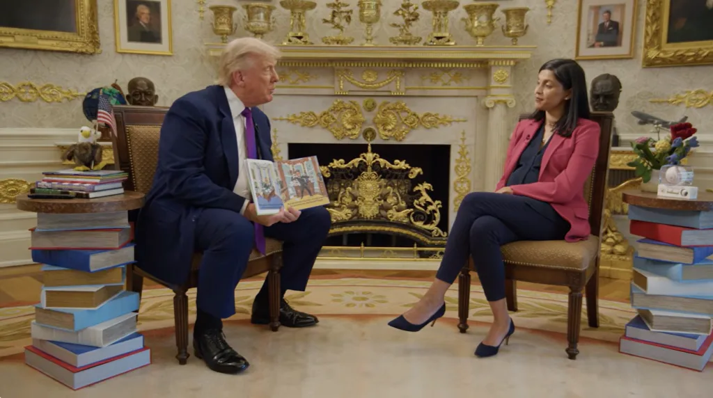 Trump Usha Vance Podcast Appearance Turns a Kids Storytime Into Something Else Entirely