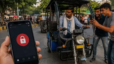  BAT-BMS App E-Rickshaws Scandal: How a Chinese Battery Tool Became India's Weirdest Road Hazard