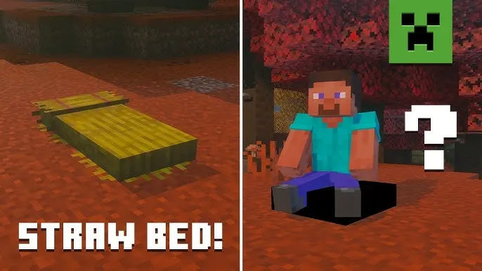 Minecraft Update Adds Cushions and Straw Beds, and It Fixes a Problem That's Bugged Players for a Decade