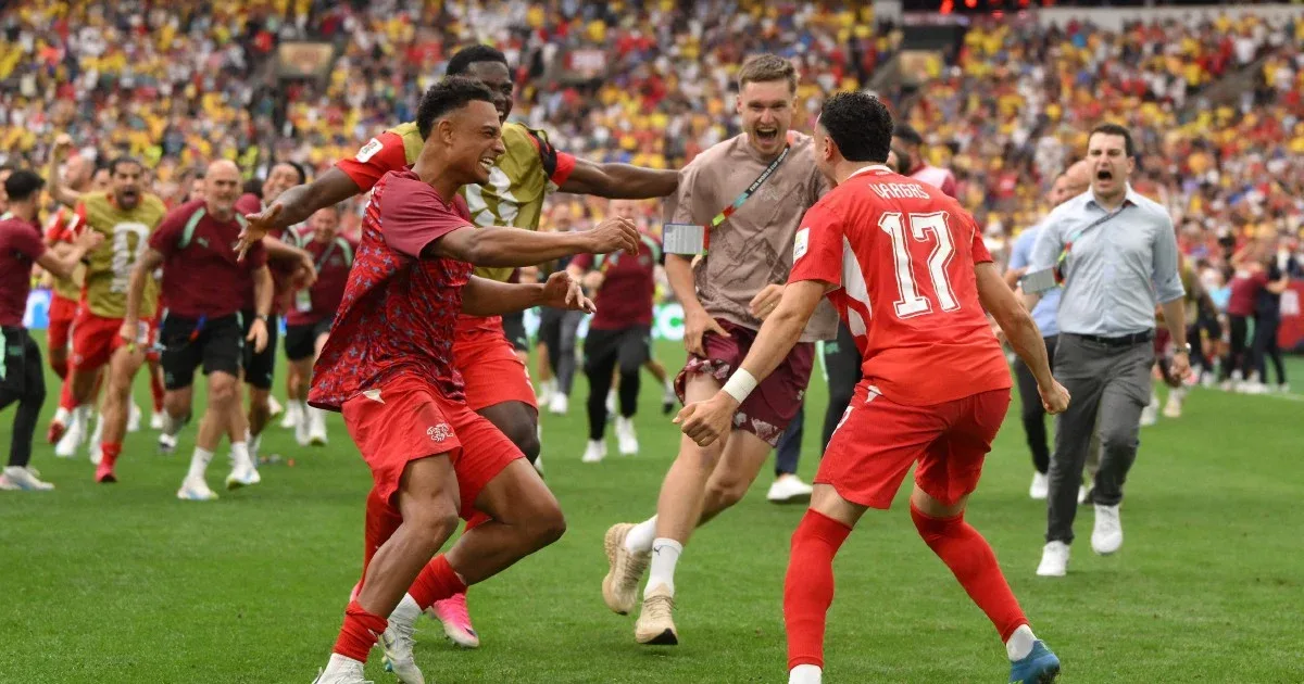 Switzerland Beat Colombia on Penalties in Epic Shootout
