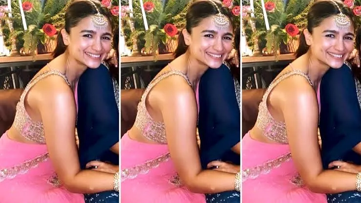 Alia Bhatt Pre-Wedding Bash Look