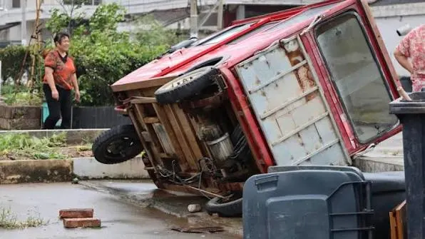 Typhoon Bavi Eastern China Landfall