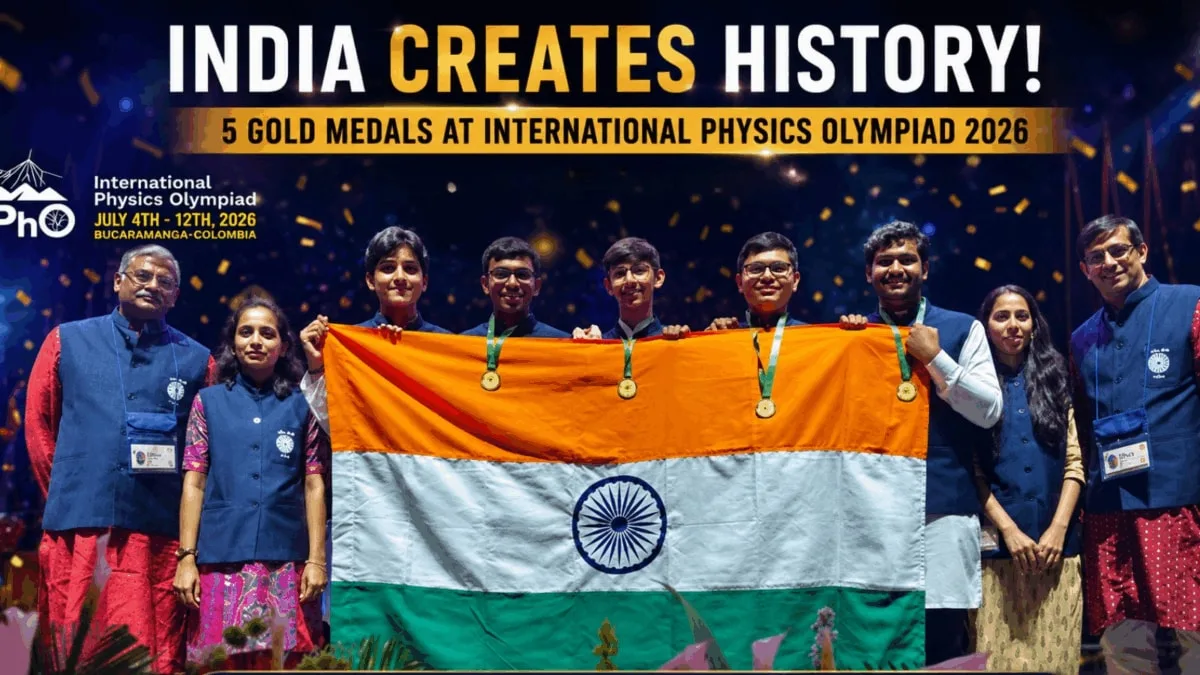 India Five Gold Medals Physics Olympiad: How Five Teenagers Just Tied The Country For World No.1