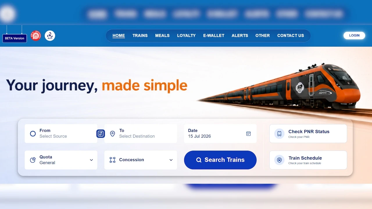 IRCTC New Beta Website Launch: What Actually Changes When You Book a Train Ticket Now