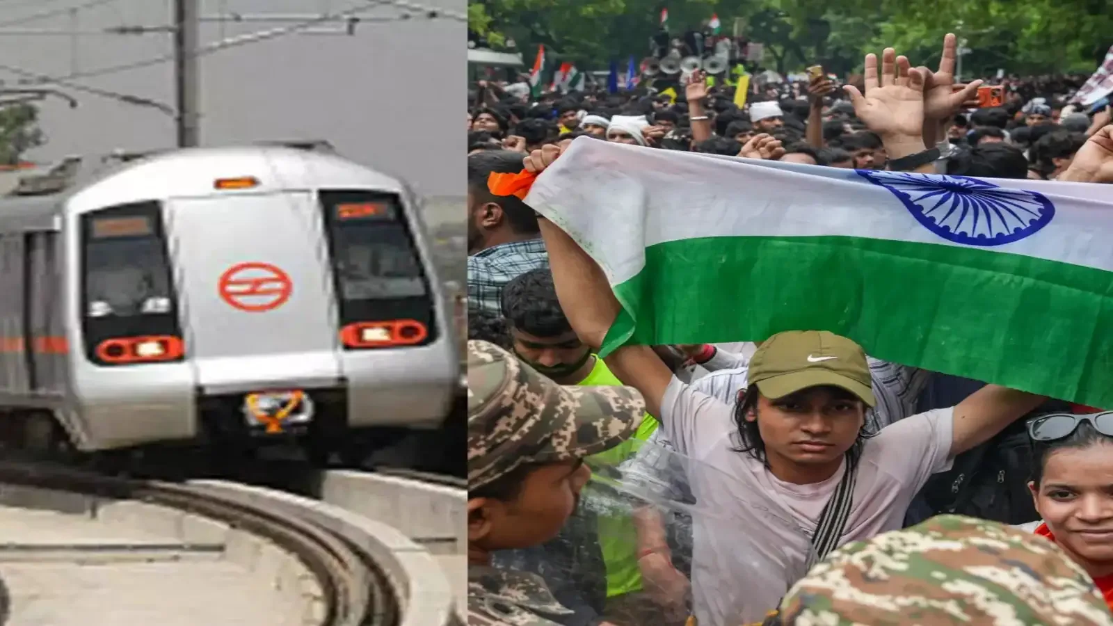 Delhi Metro Closes 16 Stations Amid CJP Protests: Full List & Travel Advisory