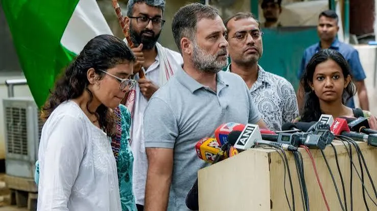 Rahul Gandhi Writes to Amit Shah Over Student Protest