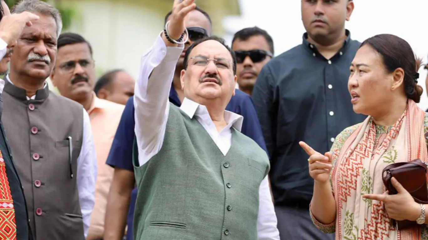 JP Nadda Arunachal Pradesh Visit