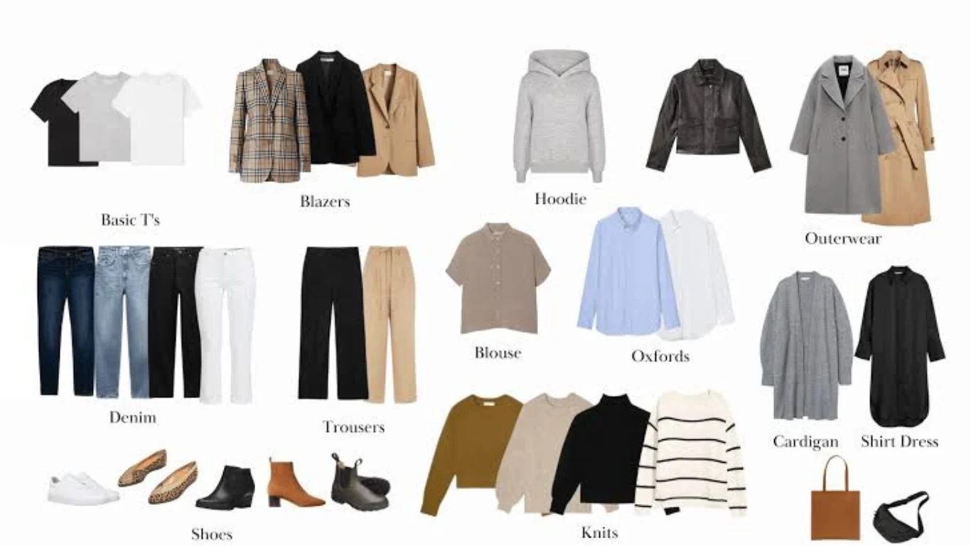 capsule wardrobe necessities