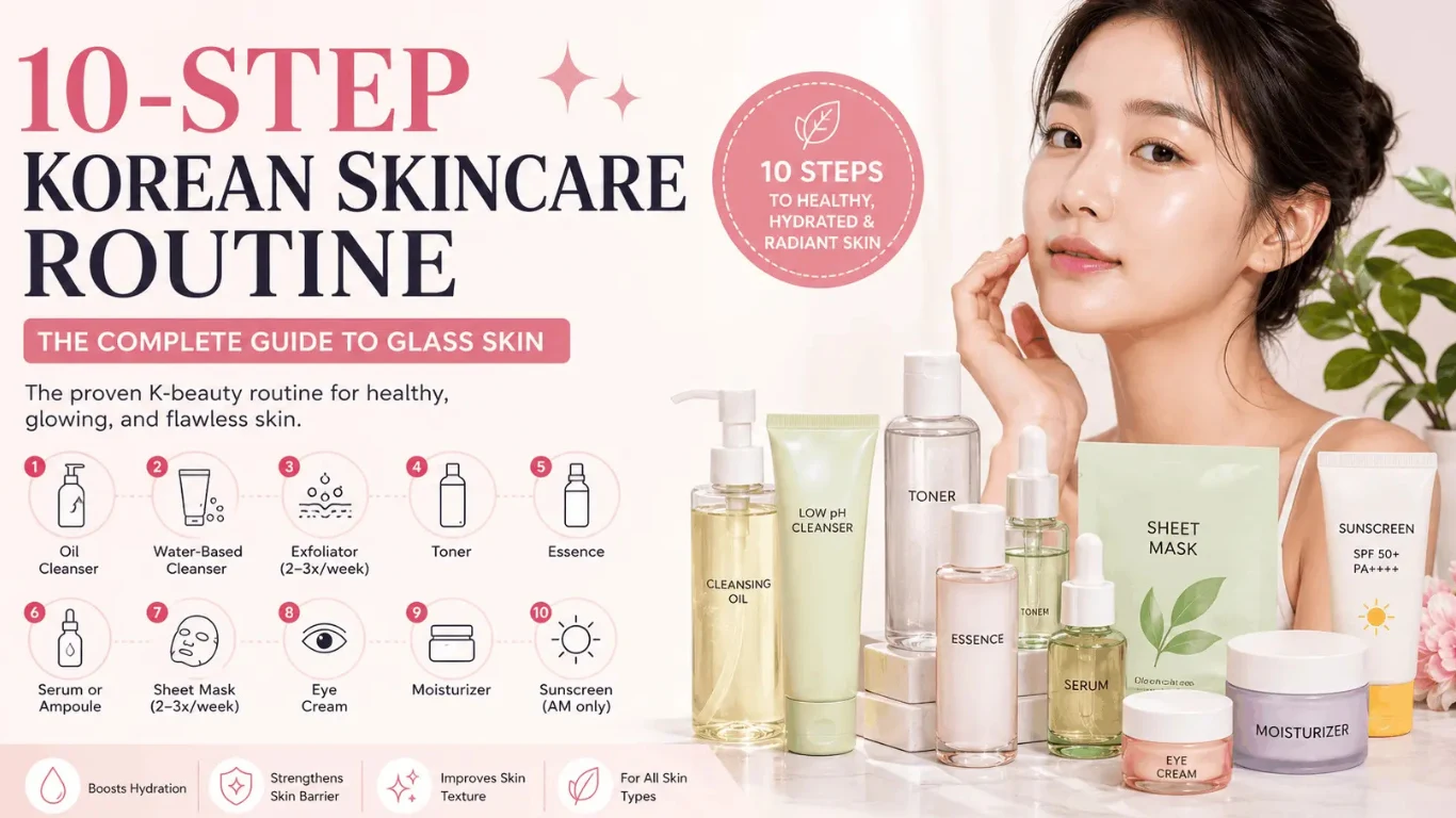 Korean Skincare Routine Steps