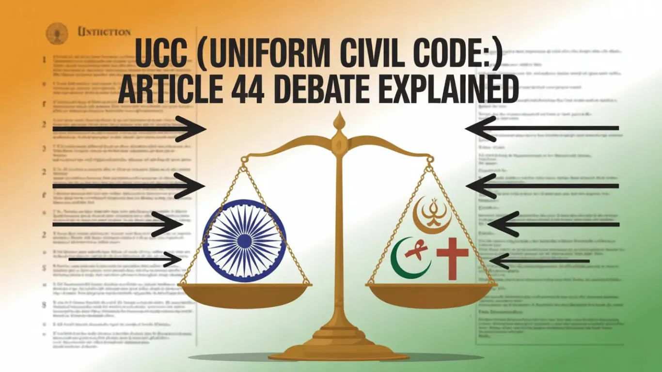 Uniform Civil Code: Meaning, History, Article 44 & Debate