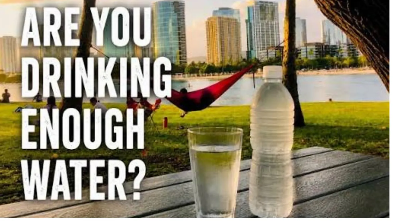 Are you drinking enough water daily? 