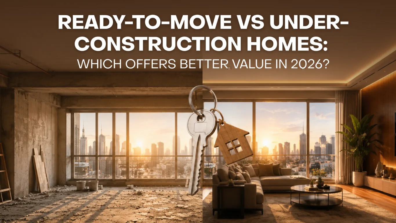 Ready to Move Under Construction Flats in 2026