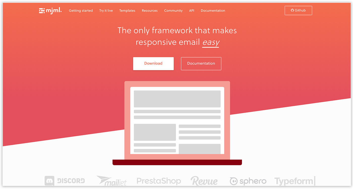 MJML - the only framework that makes responsive email easy