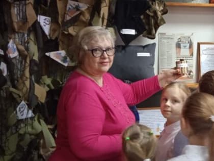 «Время. События. Люди»: в музее Центра творчества в Павлове открылся раздел о спецоперации