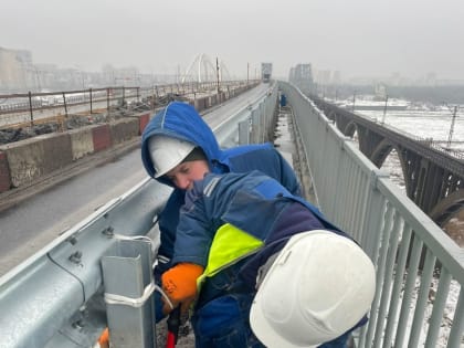Работы по ремонту старого Борского моста выполнены на 50%