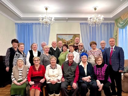 Праздничная встреча с ветеранами в Нижнем Новгороде