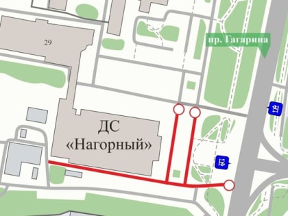 Движение транспорта временно приостановят на местном проезде пр. Гагарина в Нижнем Новгороде