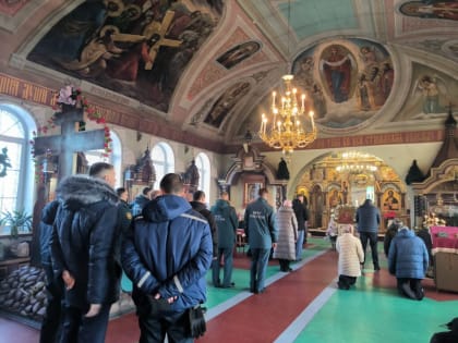 Престольный праздник в храме в честь иконы Божией Матери «Утоли моя печали».
